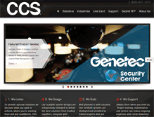 Tablet Screenshot of ccs-is.com